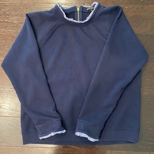 Women's XL Navy J Crew Sweatshirt